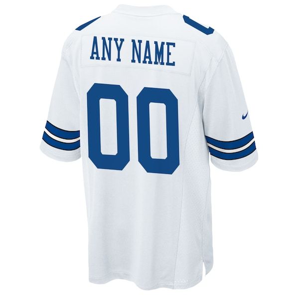 Custom Game Jersey White