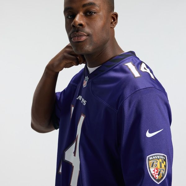 Kyle Hamilton Game Jersey Purple