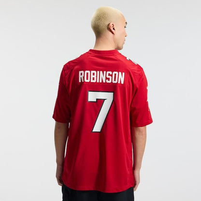 Bijan Robinson Game Jersey Red