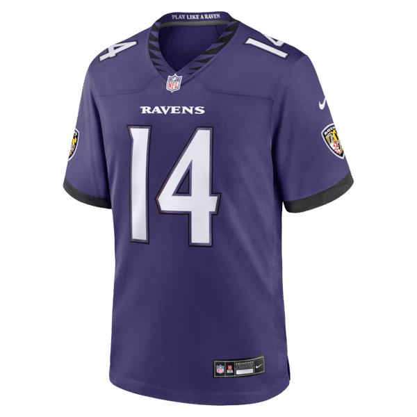 Kyle Hamilton Game Jersey Purple