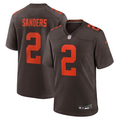 Shedeur Sanders Alternate Game Jersey Brown